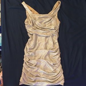 Gold Express Evening Dress